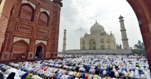 Islams högtider - Bön vid eid al fitr eller eid al adha