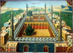 Äldre bild över Medina. (Raja Ravi Varma: 1890)